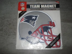 New England Patriots Helmet 11-inch Car Magnet - Picture 1 of 1