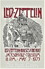 Led Zeppelin poster Show Concert 12"x18"