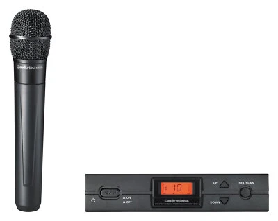Audio-Technica ATW-2120CS Wireless Mic Handheld Microphone System S-Band - UHF - Image 1 of 4