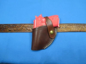 Leather Holster for BERETTA TOMCAT 32 ACP LEFT Hand Draw. Handmade - Picture 1 of 12