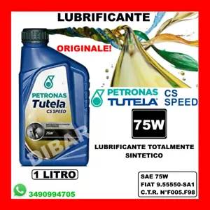 LUBRIFICANTE PETRONAS TUTELA CS SPEED 75W FIAT 9.55550-SA1 DA 1 LITRO - Bild 1 von 1