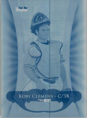 2010 TriStar Pursuit KOBY CLEMENS #51 Rookie Press Plate 1/1 - Image 1 of 2
