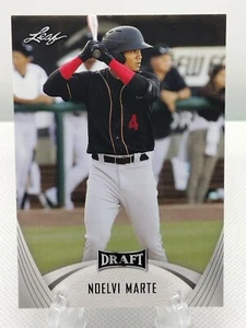 Noelvi Marte 2021 Leaf Draft RC Cincinnati Reds - Picture 1 of 2