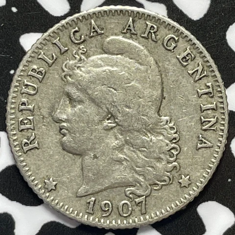 1907 Argentina 20 Centavos Lot#M5325 Cover