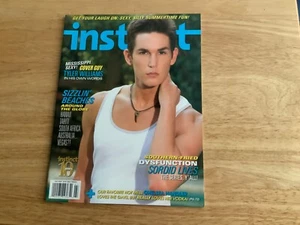 INSTINCT GAY MAGAZINE JULY 2008 FREE SHIPPING - Picture 1 of 1
