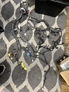 1995-1999 Mitsubishi Eclipse automatic 4G63T engine wiring harness plugs D52 - Picture 1 of 24
