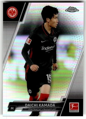2021-22 Topps Chrome Bundesliga Daichi Kamada Refractors #39 - Image 1 of 2