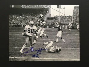 DREW PEARSON HANDSIGNIERTES 8 X 10 FOTO MIT HOF 21 AUFSCHRIFT - Bild 1 von 8