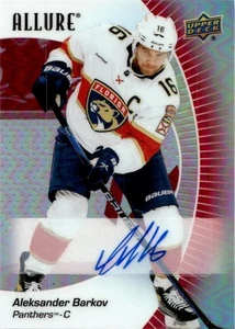 2023-24 UD ALLURE RED RAINBOW AUTOGRAPH ALEKSANDER BARKOV AUTO FLORIDA PANTHERS - Picture 1 of 2