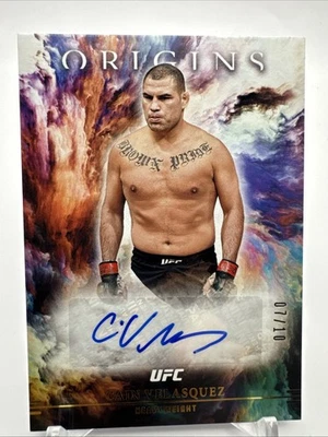 Cain Velasquez 2021 Origins Gold Auto 7/10 UFC- 2058 - Image 1 of 2