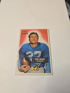 1955 Bowman - Doak Walker #1 - Picture 1 of 6