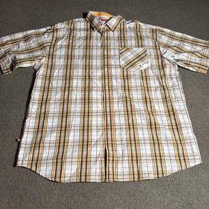Y2K Rocawear Hemd mit Knopfleiste Herren GR. 3XL gelb NEU - Bild 1 von 13