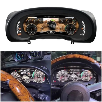 Cuadro de instrumentos digital de 12,3" velocímetro para Jeep Wrangler JK 2007-2010 Foto 1 de 4
