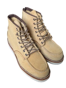 Red Wing Made In USA Mens Heritage 6” Moc-Toe Boots In Hawthorne Abilene Leather - Picture 1 of 12
