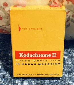 NOS Kodachrome II 2 Color Movie Film Double 8mm 25ft Roll Expired July 1969 - Picture 1 of 5