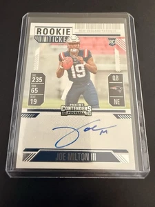Boleto de novato Panini Contenders 2024 RPS Joe Milton III #106 Hobby (AU, RC) - Imagen 1 de 2