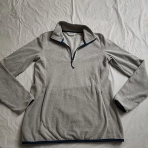 Orvis Women's Size X-Small Fleece Sweatshirt Jacket 1/4 Zip Waffle Knit Outdoor - Picture 1 of 5