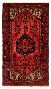 Traditional Vintage Hand-Knotted Carpet 3'8" x 6'5" Wool Area Rug - Picture 1 of 9