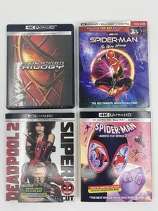 SPIDER-MAN Raimi TRILOGY, No Way Home, Across Spider-verse, & Deadpool 2 4k UHD - Picture 1 of 11