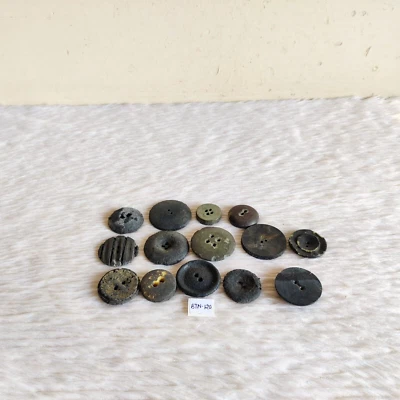 Vintage Different Bakelite Buttons Old 14Pcs BTN120 - Image 1 of 4