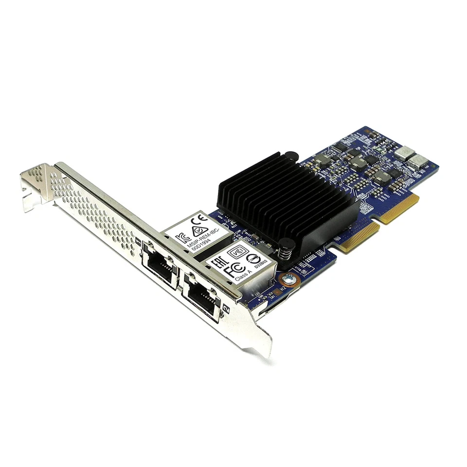 Lenovo Intel X540 ML2 Dual Port 10 Gigabit Ethernet Network Adapter 00JY912 - Image 1 of 3