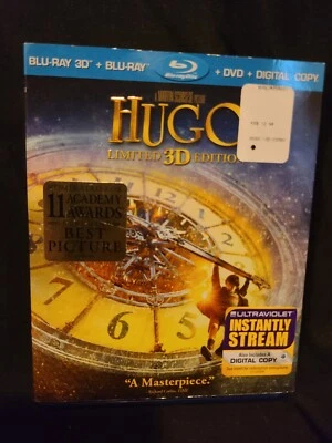 Hugo [ Blu-ray + DVD +3D Blu-ray] w/Slipcover  - Image 1 of 4