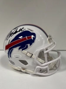 Bruce Smith Signed Buffalo Bills Speed Mini Helmet JSA AX09562 - Picture 1 of 3