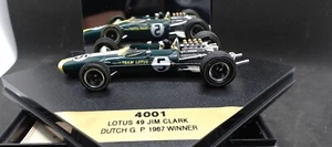 QUARTZO - JIM CLARK - LOTUS 49 - DUTCH GP 1967 WINNER - 1:43 - Q4001 - Picture 1 of 1