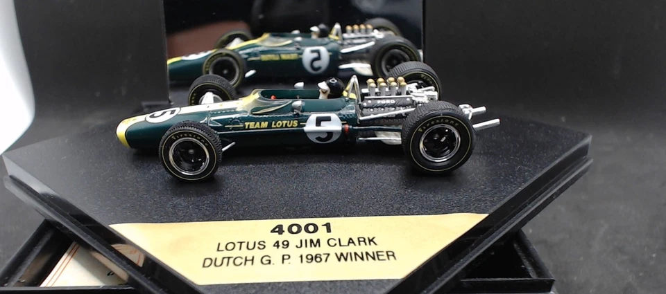 QUARTZO - JIM CLARK - LOTUS 49 - DUTCH GP 1967 WINNER - 1:43 - Q4001 - Image 1 of 1