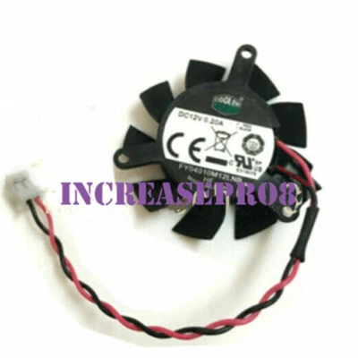 FY04010M12LNB Video Card Fan Tracking ID 37mm ATI NVIDIA VGA 31mm 2Pin 12V 0.20A - Image 1 of 4