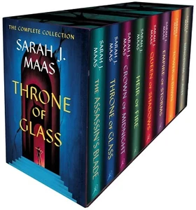 Throne of Glass Hardcover Box Set by Sarah J. Maas (English) Hardcover Book - Picture 1 of 2