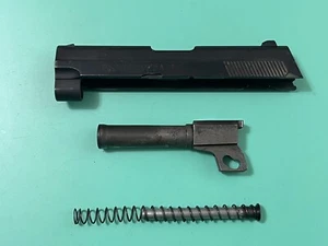 USED OEM ASTRA A70 COMPLETE SLIDE BARREL GUIDE ROD SPRING BLACK A-70 SPAIN - Picture 1 of 23