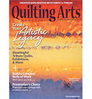 Quilting Arts Magazine Dec 2018 January 2019 With A 6Cm Strip Faded On Cover