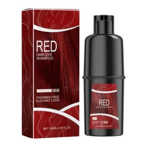 100ml Hair Dye Shampoo Long Lasting Holding Multiple Colors Easy S2T8 - Picture 1 of 18