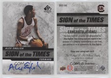 2014-15 SP Authentic Sign of the Times Alex English #SOT-AE Auto HOF