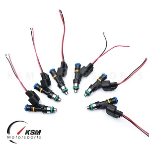 Set 6 x 850cc fuel injectors for NISSAN SKYLINE R33 GTS-T RB25DET FIT BOSCH EV14 - Picture 1 of 12