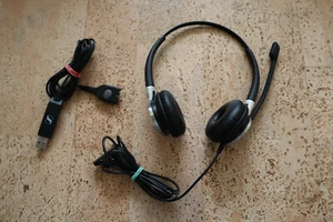 EPOS SENNHEISER Impact SC 662 Premium Headset Telefon mit orig. USB Adapter ED01 - Zdjęcie 1 z 5