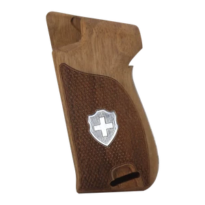 Marca KSD SIG P210-1/-4 /-5/-6/DK M49 Empuñadura de nogal compatible con anillo de cordón - Imagen 1 de 3