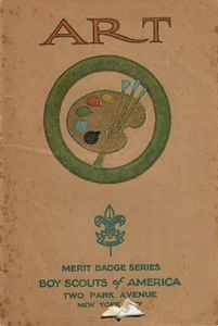 Art Merit Badge Pamphlet - August 1931 Printing - Picture 1 of 2