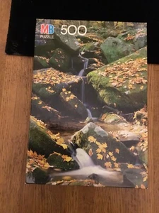 Milton Bradley￼ 500 Pc Croxley Great smoky mountains￼ Jigsaw Puzzle ￼Missing 2Pc - Picture 1 of 3
