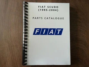 Fiat SCUDO (1995-2004) parts catalog (copy) p-l - Picture 1 of 4