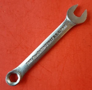 Nice! New Britain 7mm NDM47 Metric 6-pt Midget Ignition Combination Wrench - Picture 1 of 8