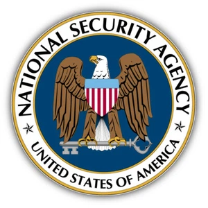 NSA National Security Agency Auto Autoaufkleber Aufkleber - Bild 1 von 1