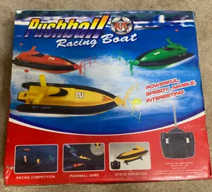 Radio Control RC Push Ball Boats Classic RC BOATS Vintage Pair 2 Boats - Picture 1 of 9