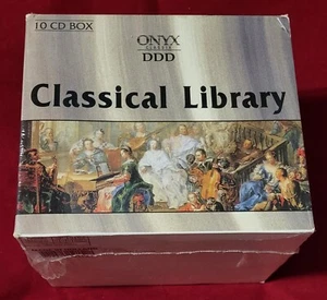Classical Library 10 CDs, 1994 Onyx Classix 11 Hours/Various Orchestras! - Picture 1 of 4