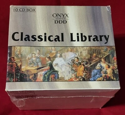 Classical Library 10 CDs, 1994 Onyx Classix 11 Hours/Various Orchestras! - Image 1 of 4