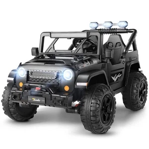 24V 2 Seater Ride On Truck 4WD Off-Road Battery Powered Electric Car w/ Remote # - Picture 1 of 9