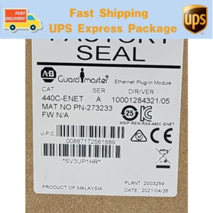 Free Tax 440C-ENET AB Guardmaster Ethernet Module 440CENET Fast Shipping CGDM - Picture 1 of 3