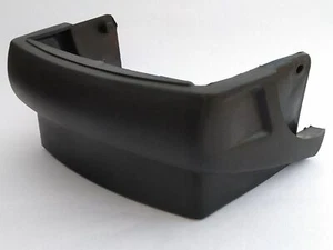 Genuine Vespa PX 125 150 Disc Rear Bumper With Fixing Clips, Black - Picture 1 of 1