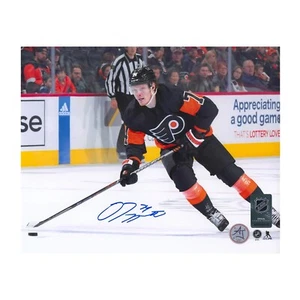 Owen Tippett Action Philadelphia Flyers signiertes 8 x 10 NHL Hockey Foto - AJ Sports - Bild 1 von 2